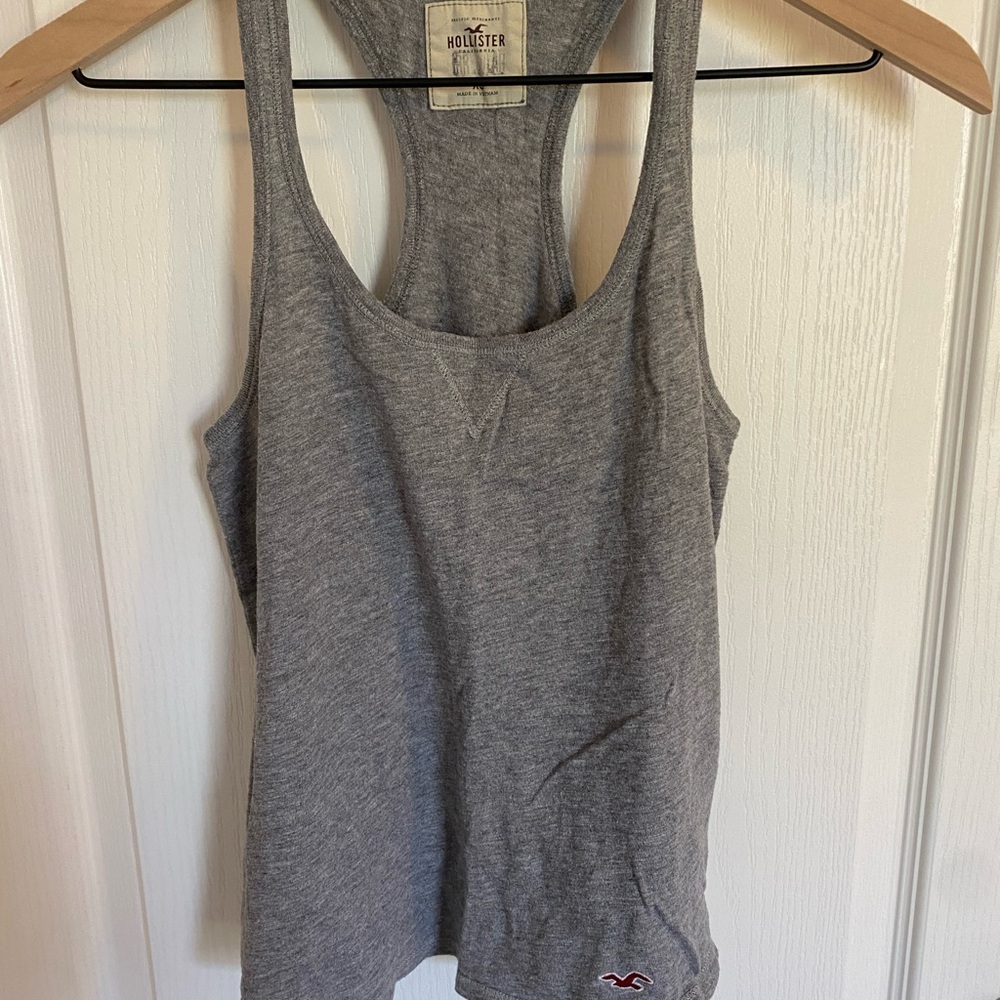 Hollister Women's Gray Tank Top